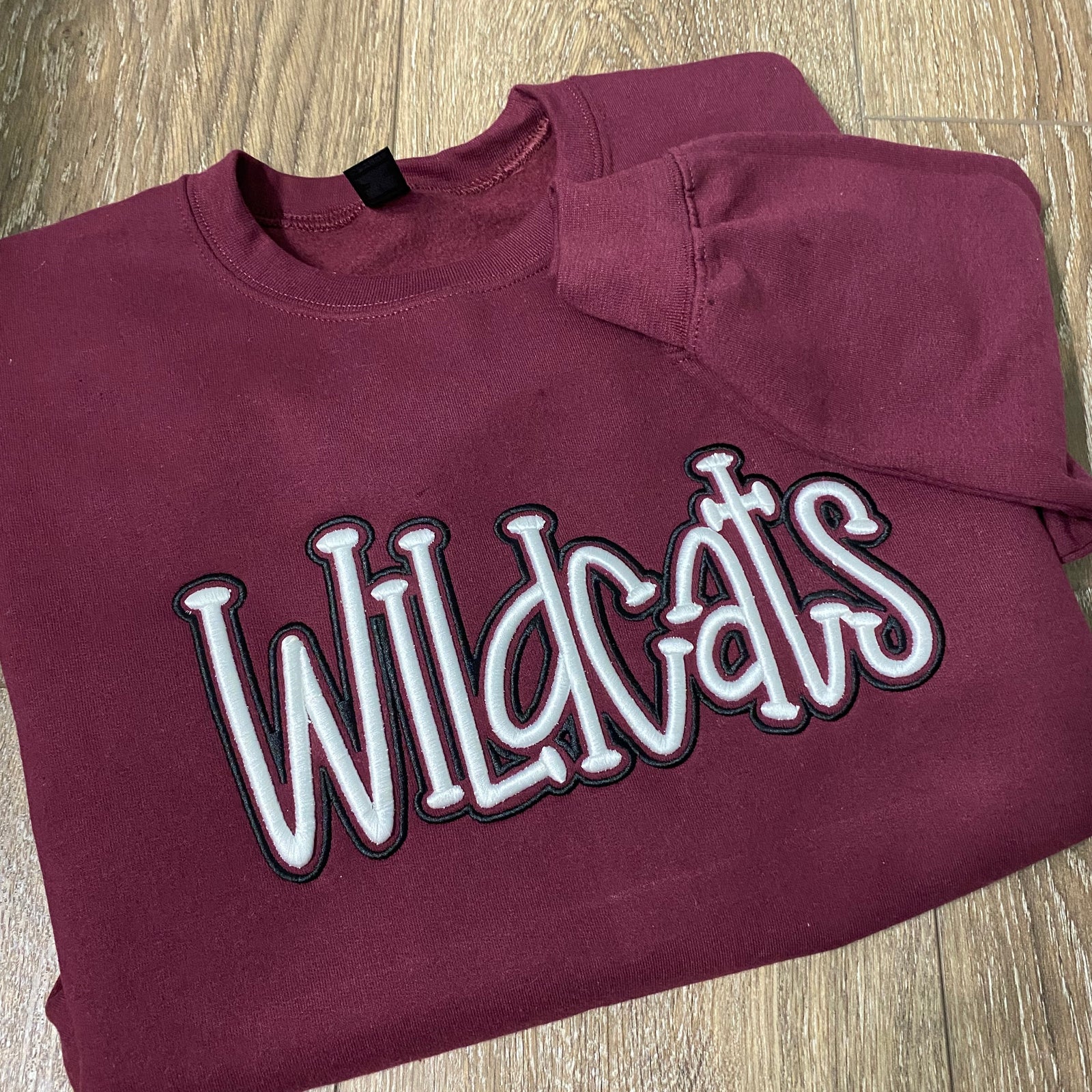 Custom Mascot Embroidered Sweatshirt
